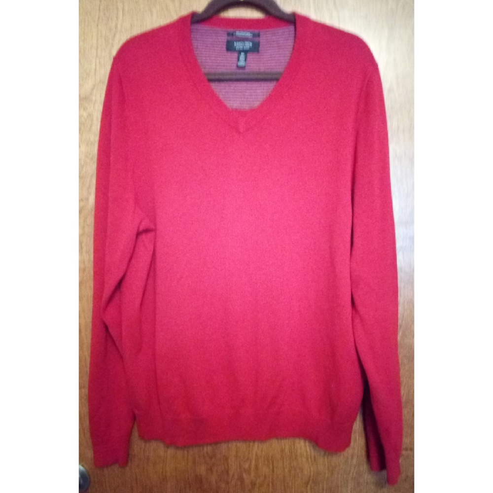 Nordstorm mens shop red sweater